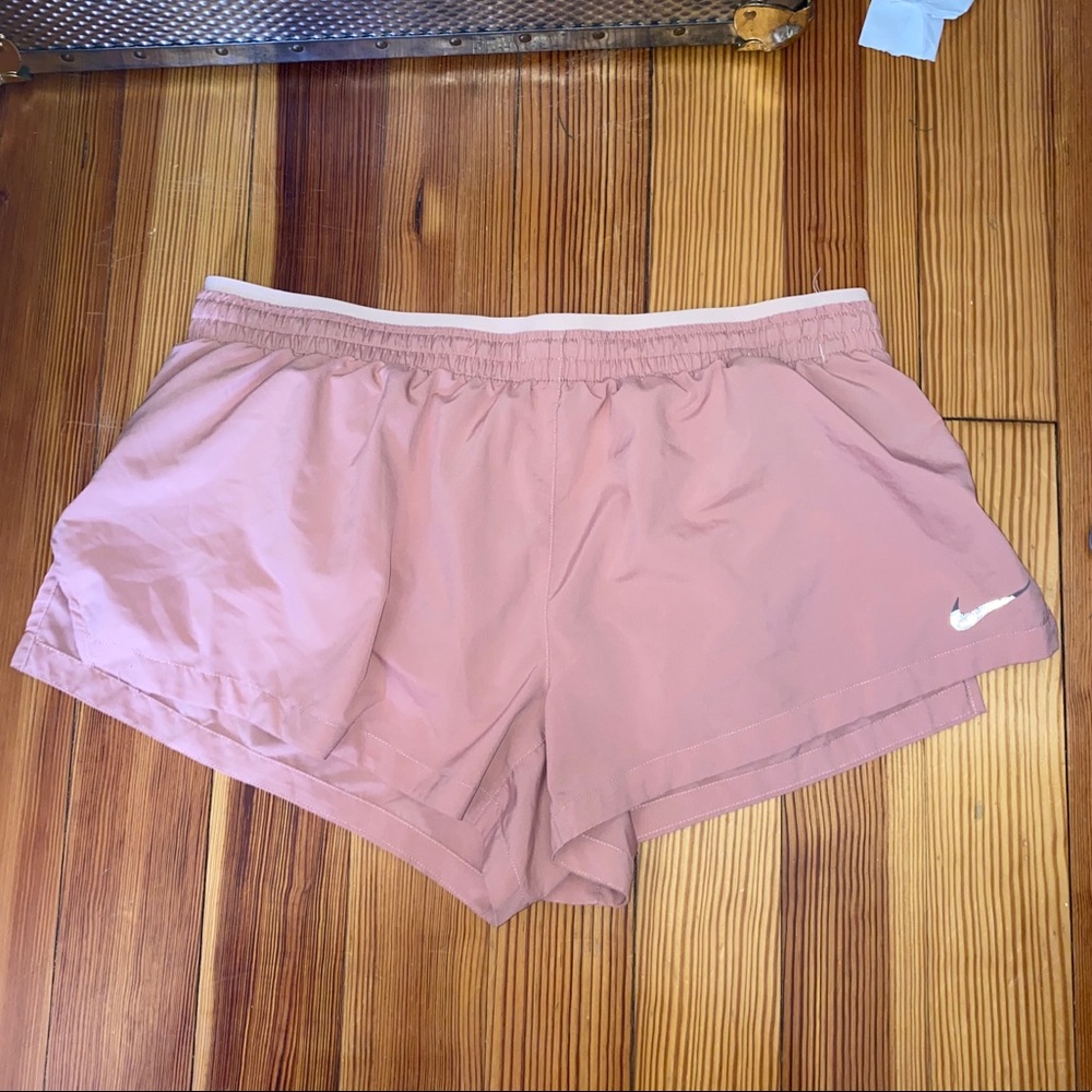Blush Nike Running Shorts